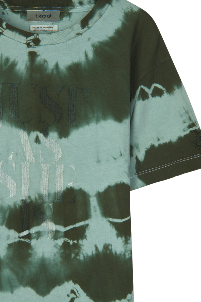 Tee-shirt TUST VERT - Tresse Paris