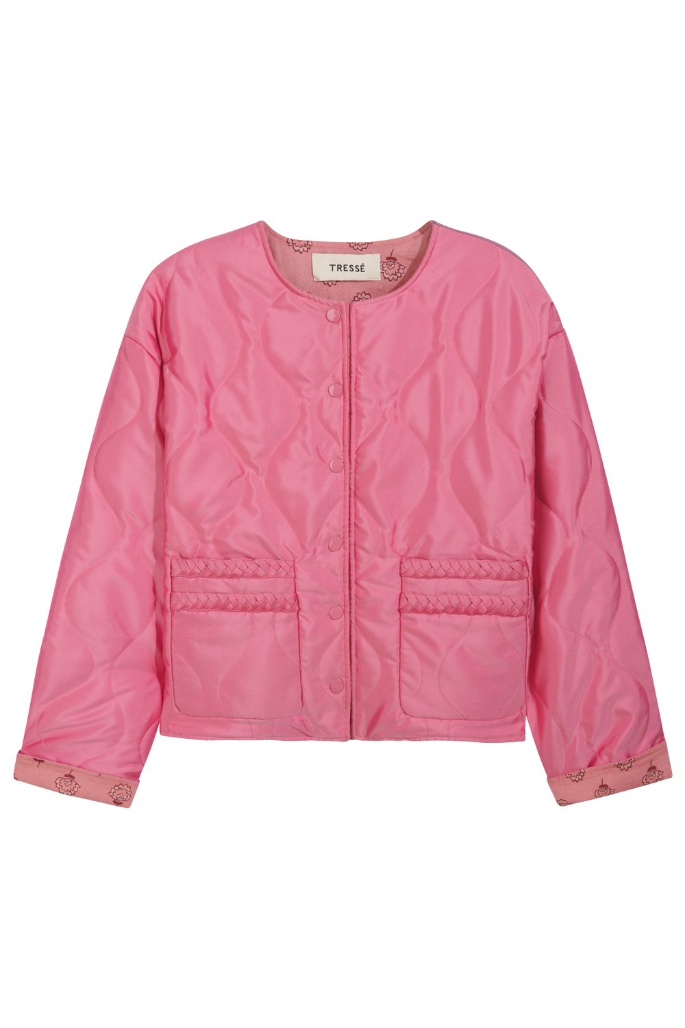 Pink bomber jacket