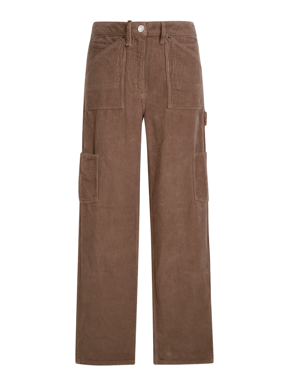 Corduroy and rhinestone cargo pants