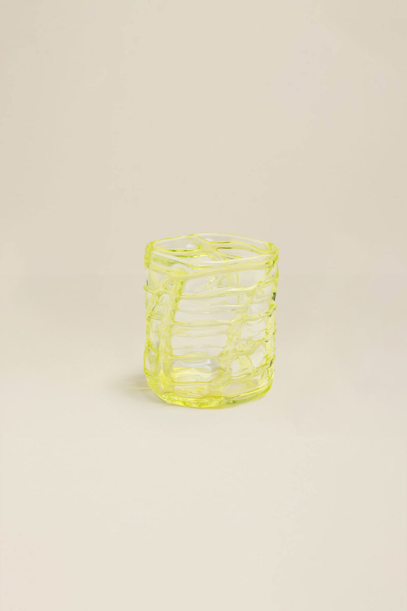 Yellow Murano glass