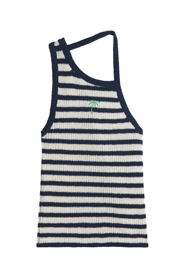 Asymmetrical tank top