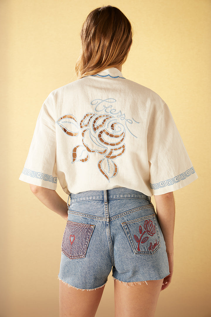 Embroidered shirt