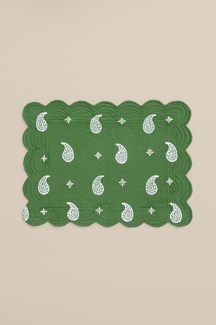 Reversible patterned placemat