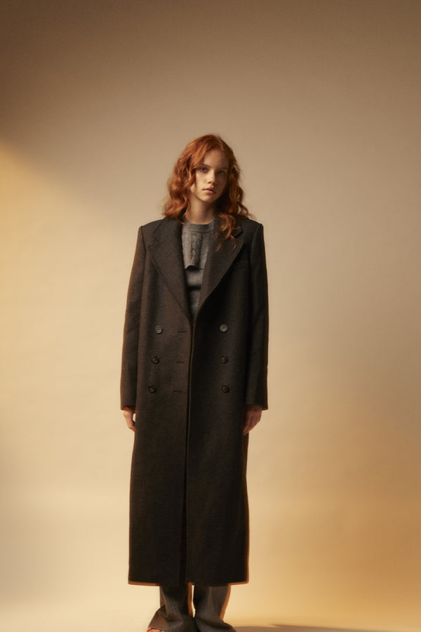 Long wool coat