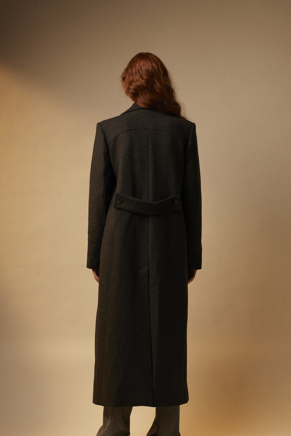 Long wool coat