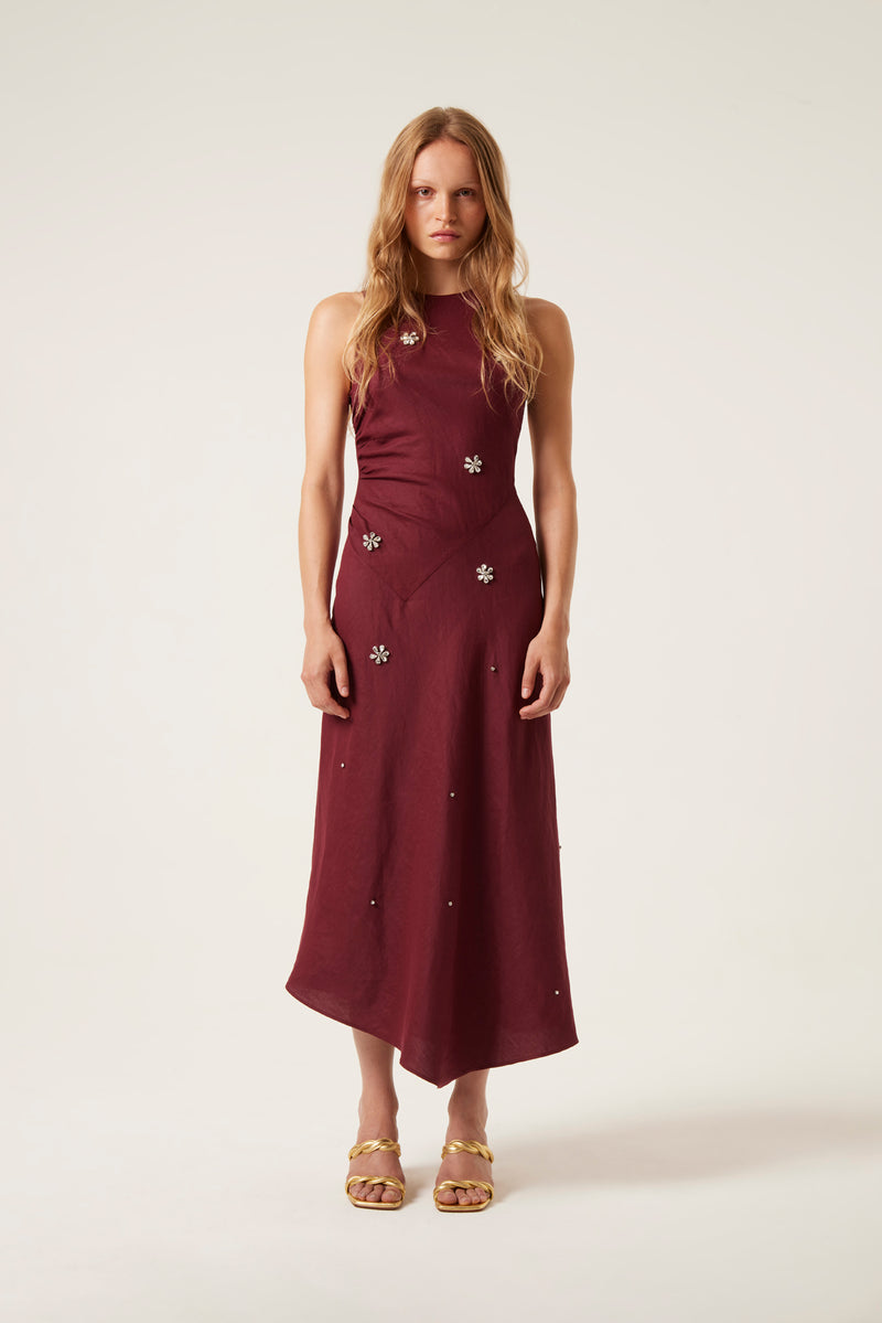 Light halter dress