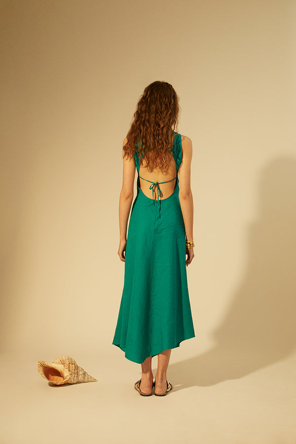 Long halter dress - Tresse Paris